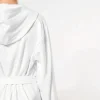peignoir-blanc-personnalisable Peignoir à capuche Bio 270 g/m² personnalisable