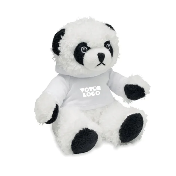 Panda en peluche personnalisable