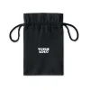 petit-sac-coton-cordon-serrage-noir-personnalisable.webp Petit sac cadeau en coton avec cordon de serrage 105 gr/m² personnalisable