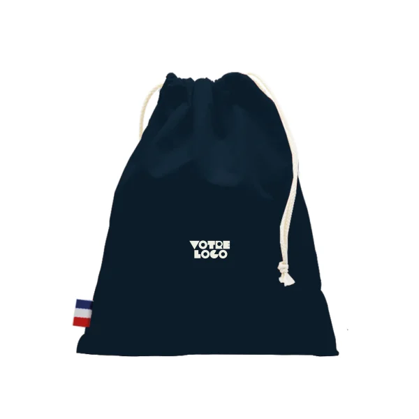 Pochon M 100% coton tissé Made in France personnalisable