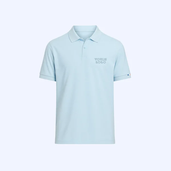 Polo homme maille piquée 220 g/m² MadeInFrance personnalisable