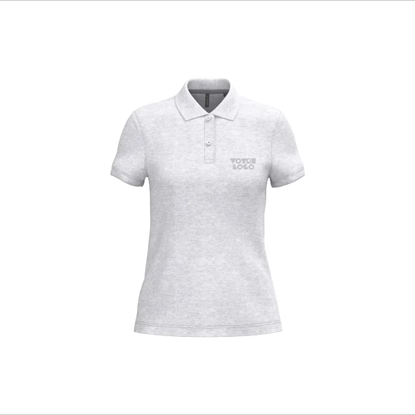 Polo manches courtes femme 220 g/m² personnalisable