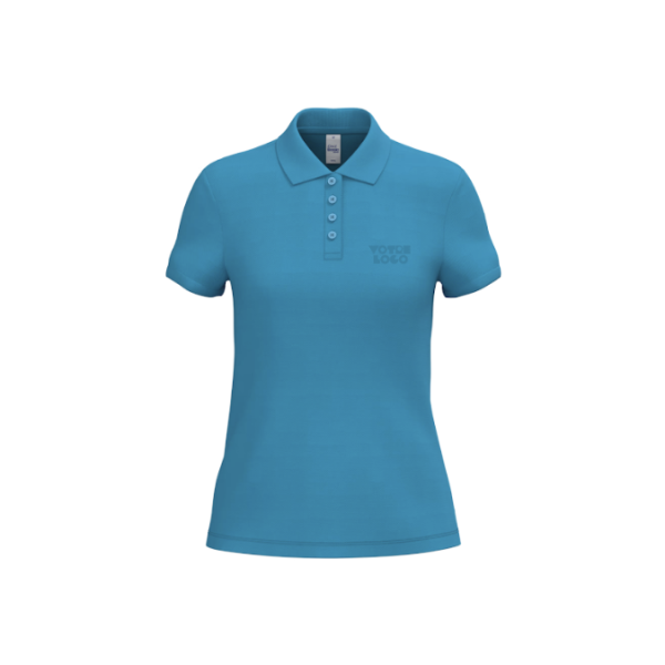 Polo piqué femme 180 g/m² personnalisable