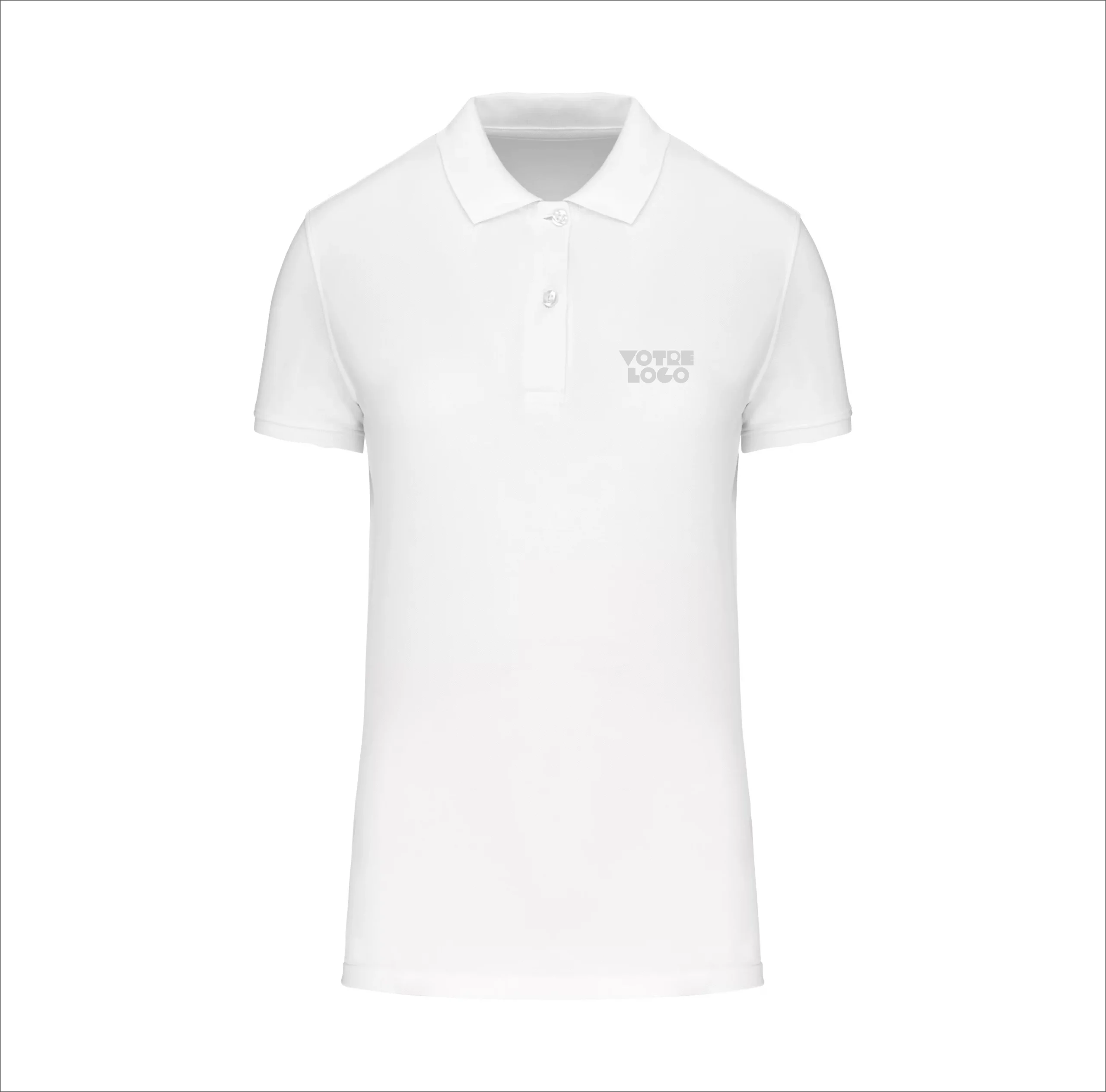 Polo piqué femme Bio 180 g/m² personnalisable