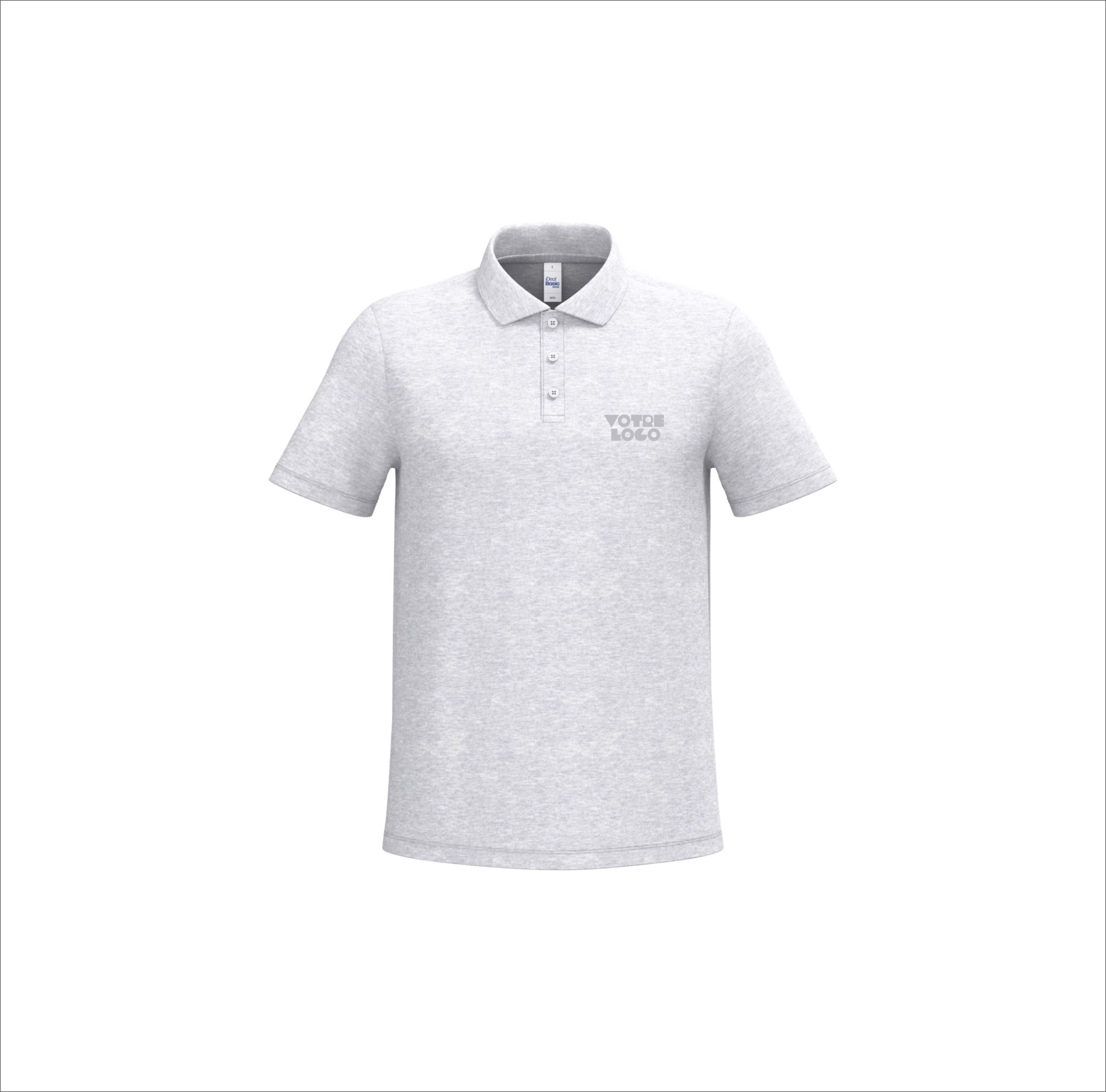 Polo piqué homme 180 g/m² personnalisable