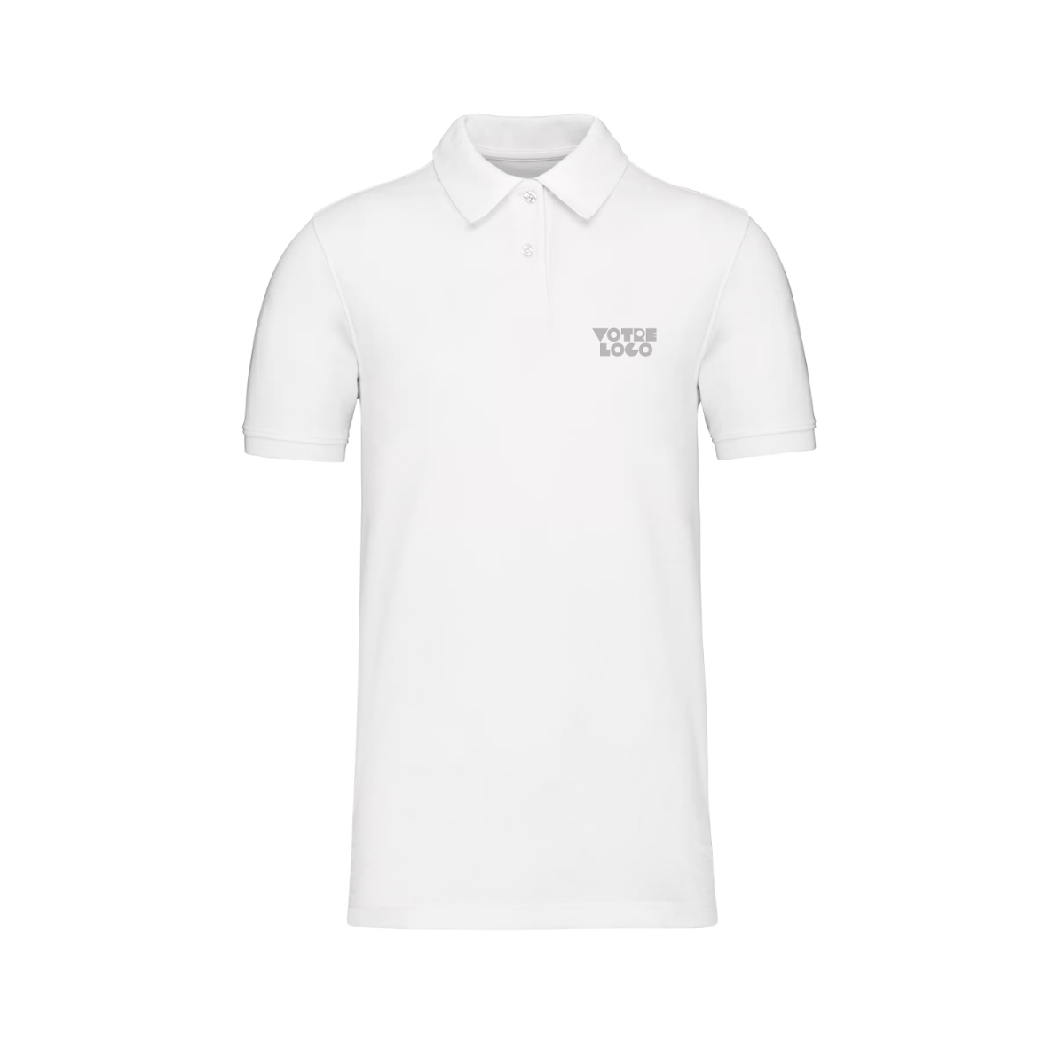 Polo piqué homme Bio 180 g/m² personnalisable