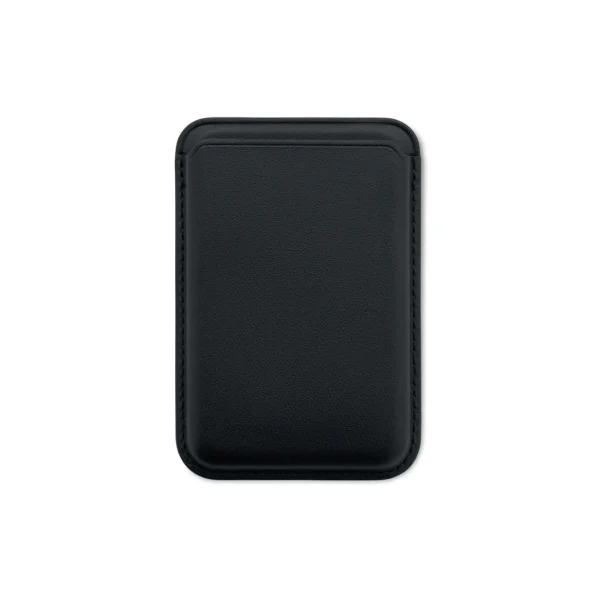 Porte-cartes de crédit magnétique en cuir PU personnalisable