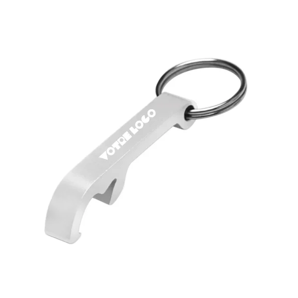 Porte-clés décapsuleur personnalisable