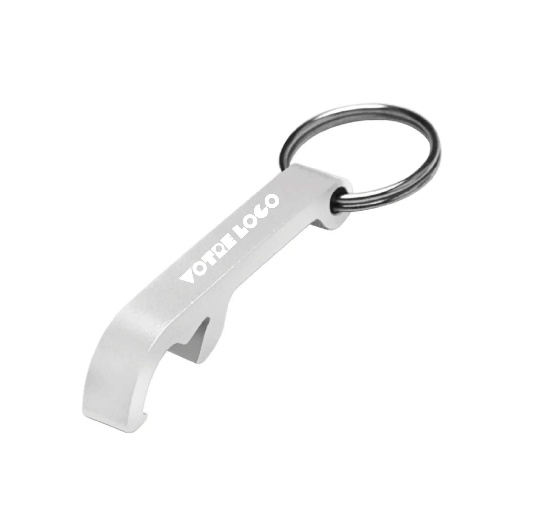 porte-cles-decapsuleur-blanc-personnalisable Porte-clés décapsuleur personnalisable