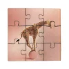 Puzzle carré en bois personnalisable