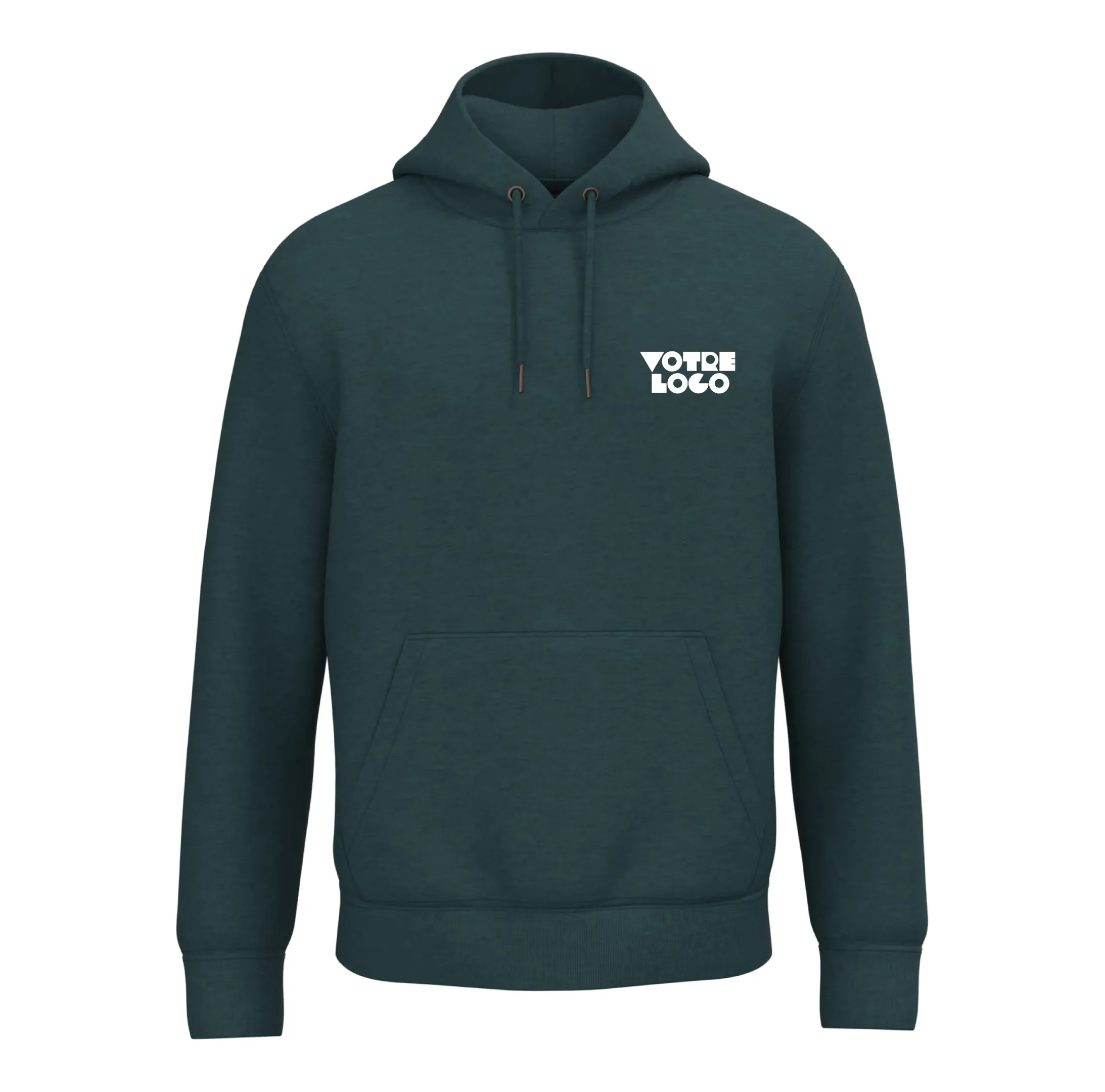 r0003-amazon-green Sweat-shirt écoresponsable à capuche unisexe 350 g/m² personnalisable