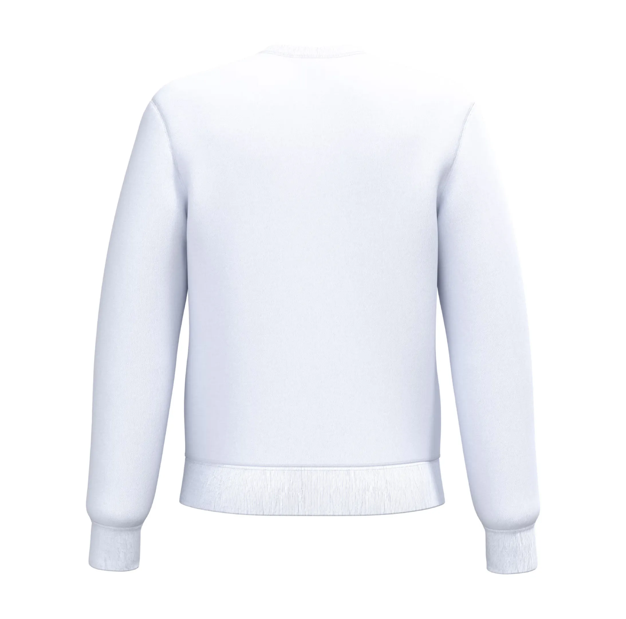r0007-blanc-dos Sweat-shirt col rond unisexe 260 g/m² personnalisble