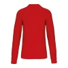 r0008-rouge-dos Sweat-shirt col rond unisexe 360 g/m² personnalisable