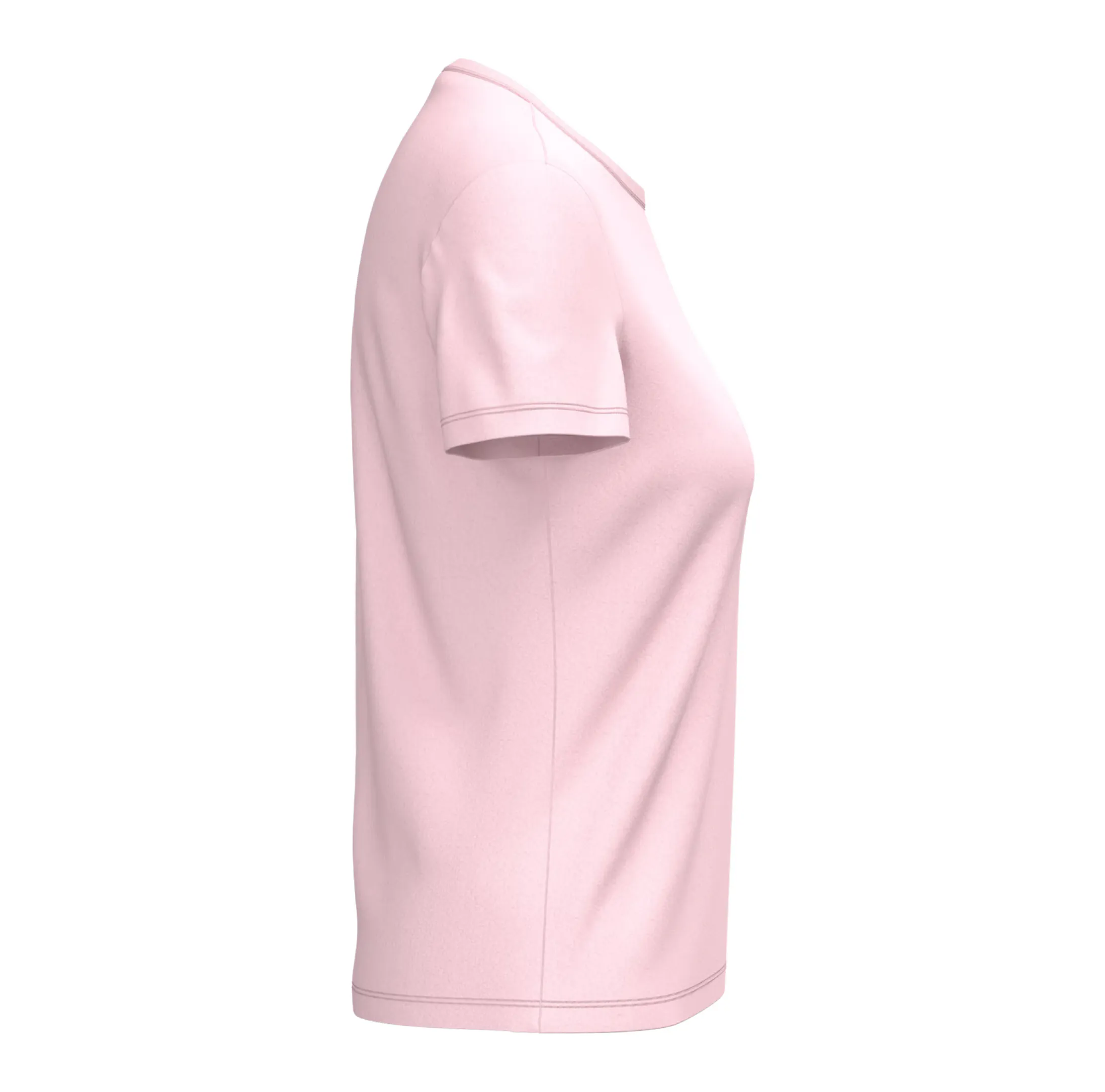 r0013-rose-pale-cote T-shirt Bio femme 185 g/m² personnalisable