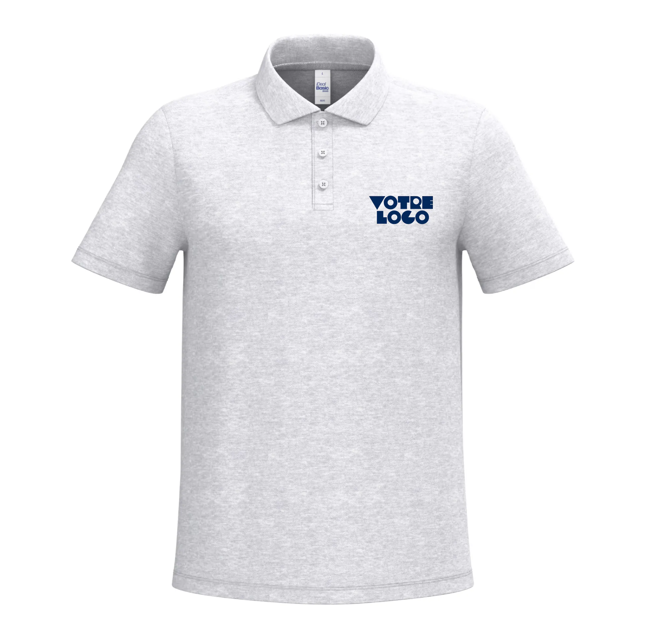 Polo piqué homme 180 g/m² personnalisable