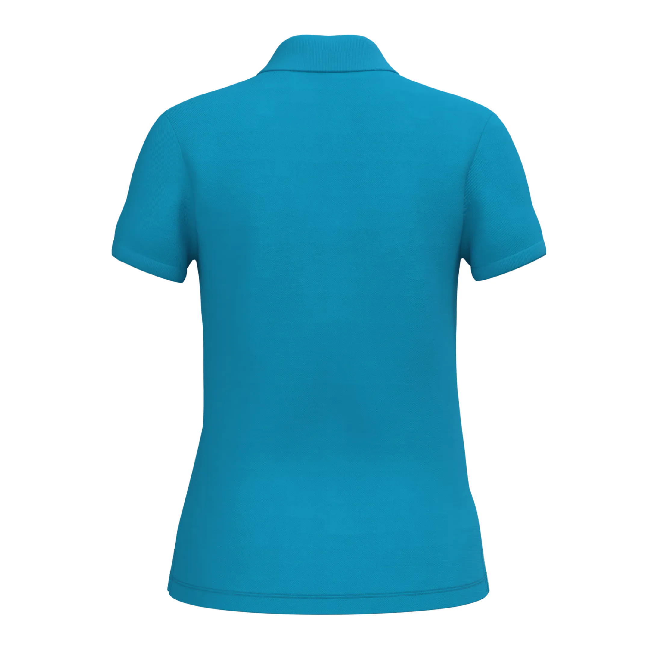 r0021-attol-blue-dos Polo piqué femme 180 g/m² personnalisable