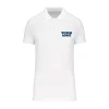 r0023-blanc Polo piqué femme 180 g/m² personnalisable