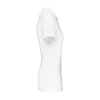 r0023-blanc-cote Polo piqué femme 180 g/m² personnalisable