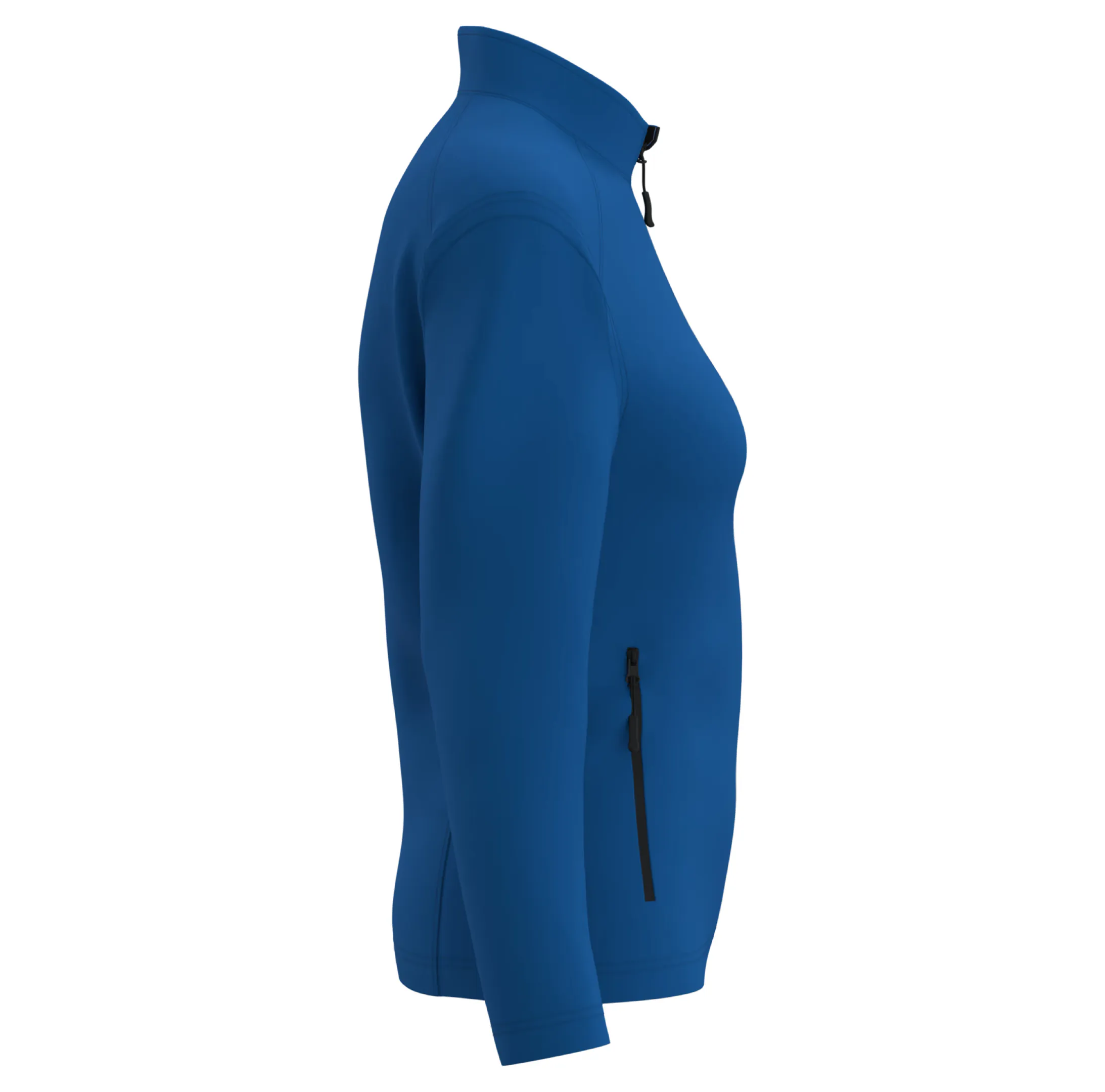 r0031-bleu-cote Veste softshell 2 couches femme 280 g/m² personnalisable