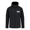 Veste softshell à capuche amovible homme 340 g/m² personnalisable