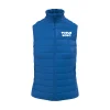 r0036-bleu Bodywarmer matelassé femme personnalisable
