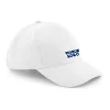 r0044-blanc Casquette en coton brossé 357 g/m² personnalisable