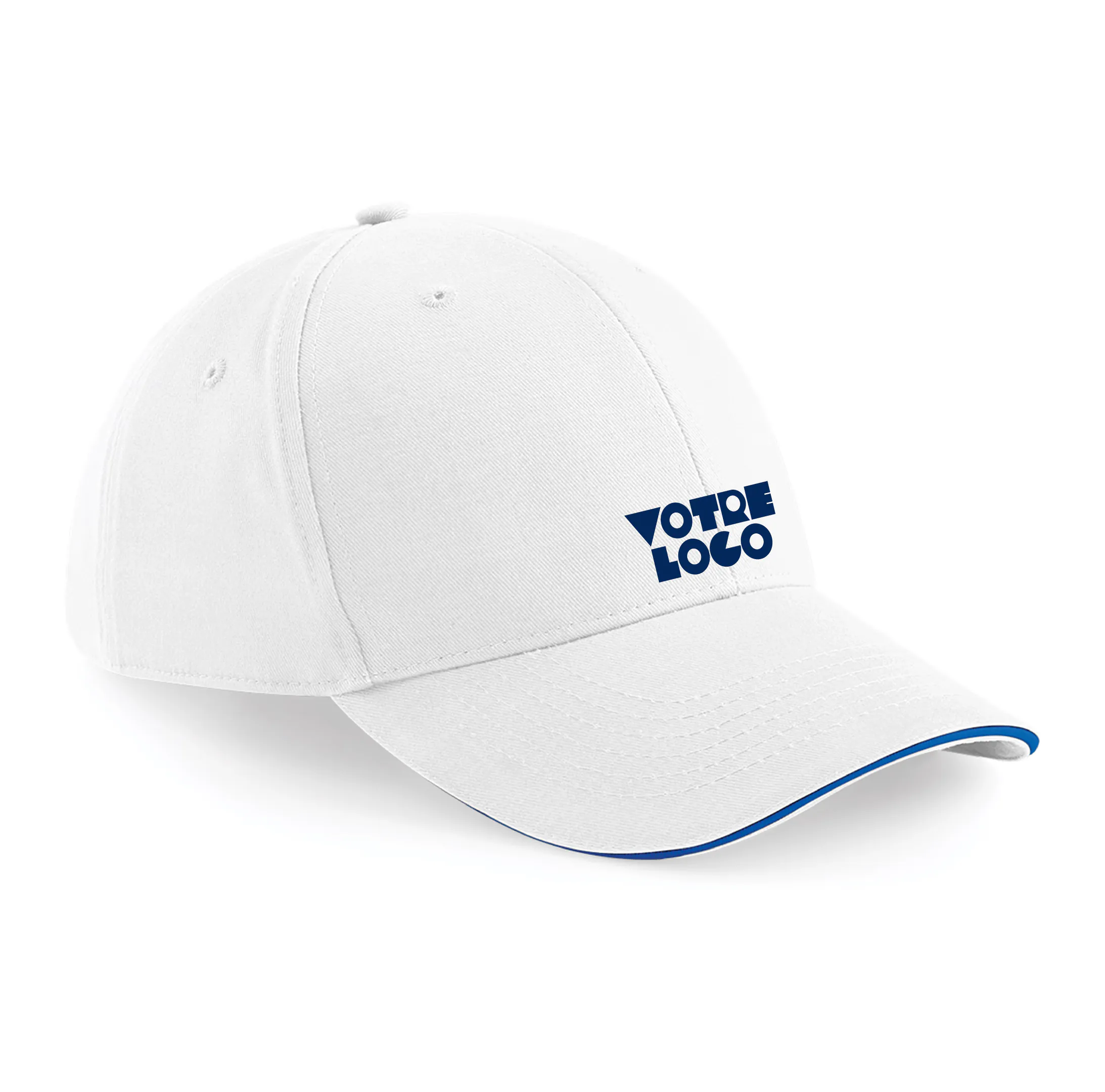 Casquette 6 panneaux 240 g/m² personnalisable