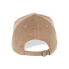 r0047-camel-arriere Casquette écoresponsable en velours côtelé unisexe 310 g/m² personnalisable