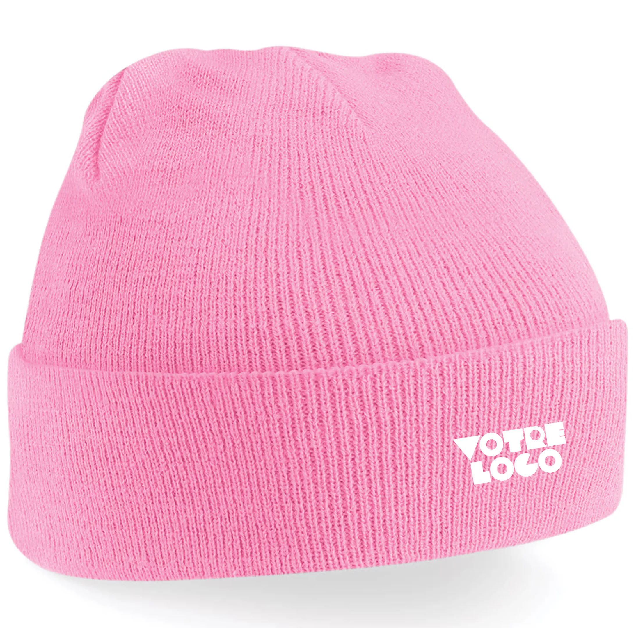 r0048-rose Bonnet à revers personnalisable