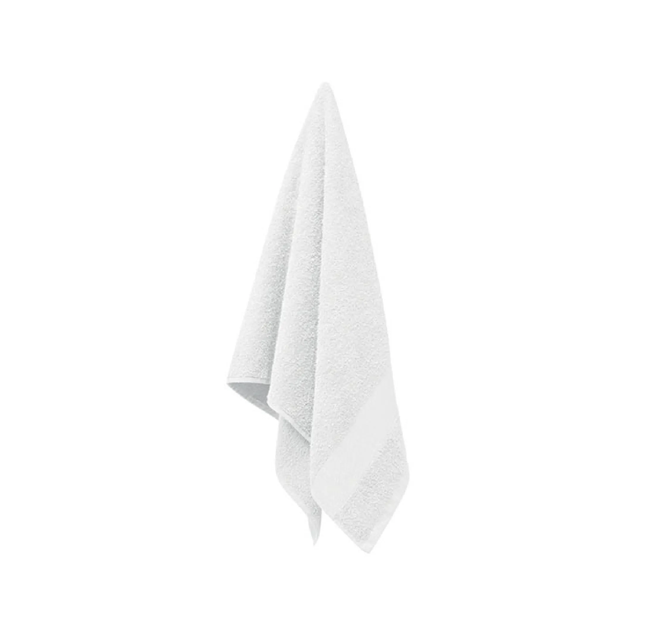 r0056-blanc Serviette éponge 100% coton biologique 360 gr/m2 personnalisable