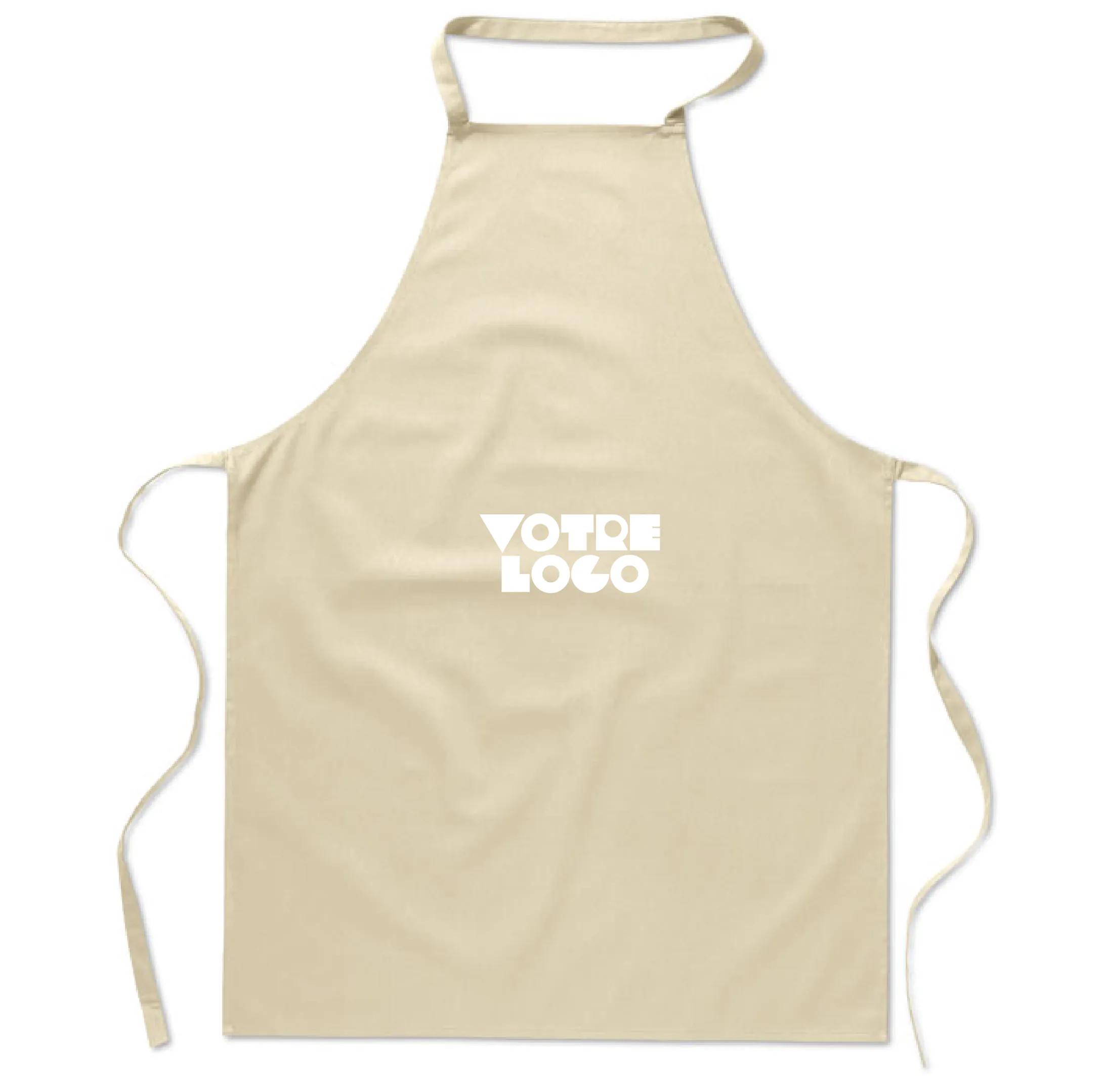 Tablier de cuisine en coton 180 gr/m² personnalisable