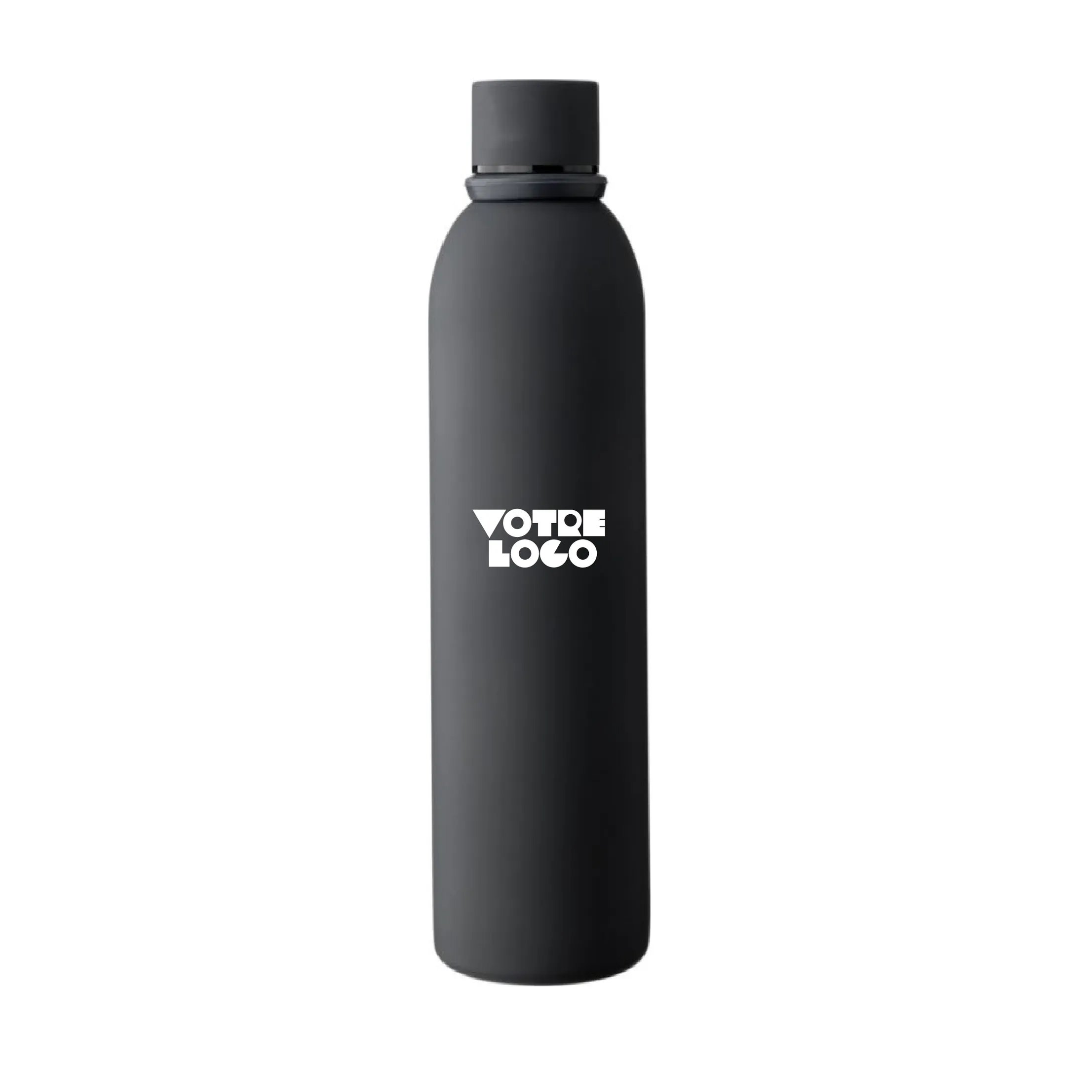 Gourde double paroi de 500 ml en acier inoxydable recyclé personnalisable