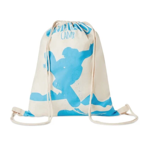 Sac à cordon en coton 100% personnalisable