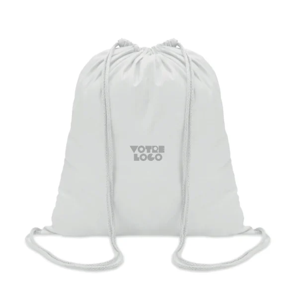 Sac à dos en coton 100 gr/m² personnalisable