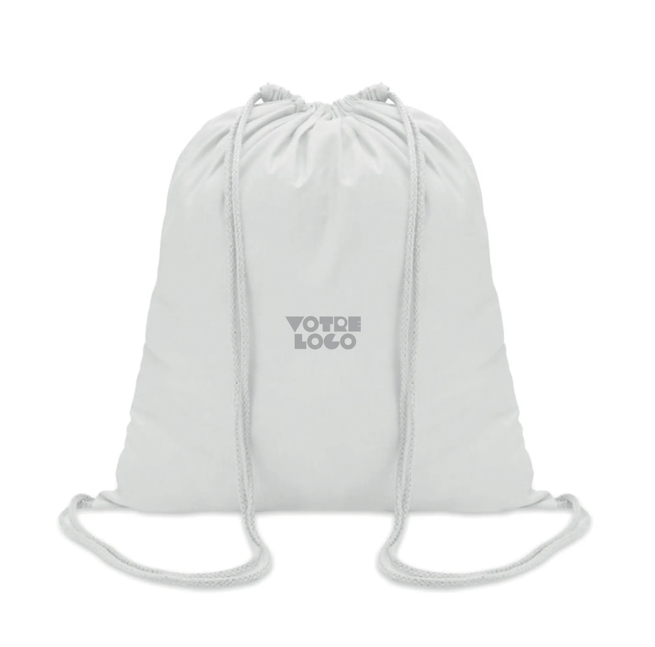 Sac à dos en coton 100 gr/m² personnalisable
