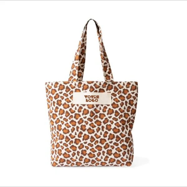 Tote-bag en coton recyclé 200 g/m² personnalisable