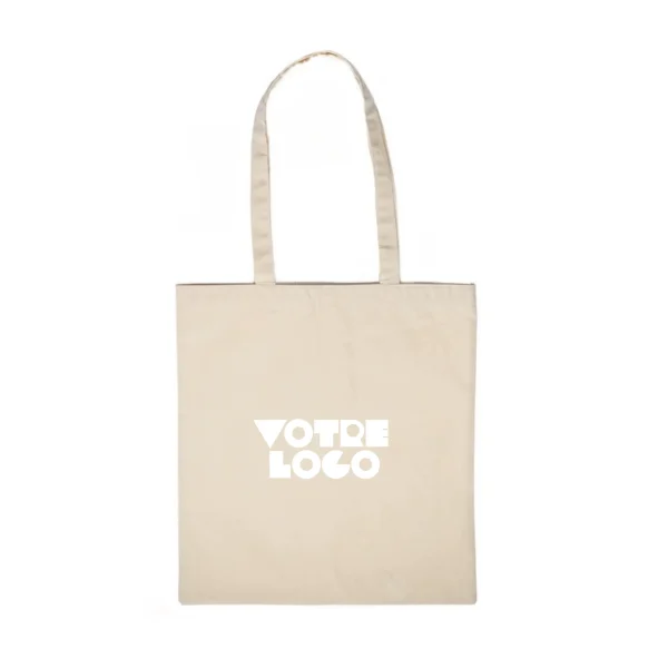 Sac coton 155gr écru personnalisable express