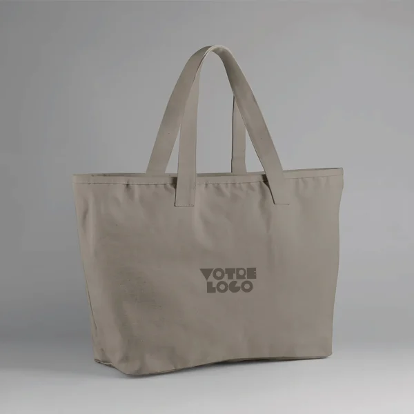 Sac de plage zippé 475g/m² personnalisable