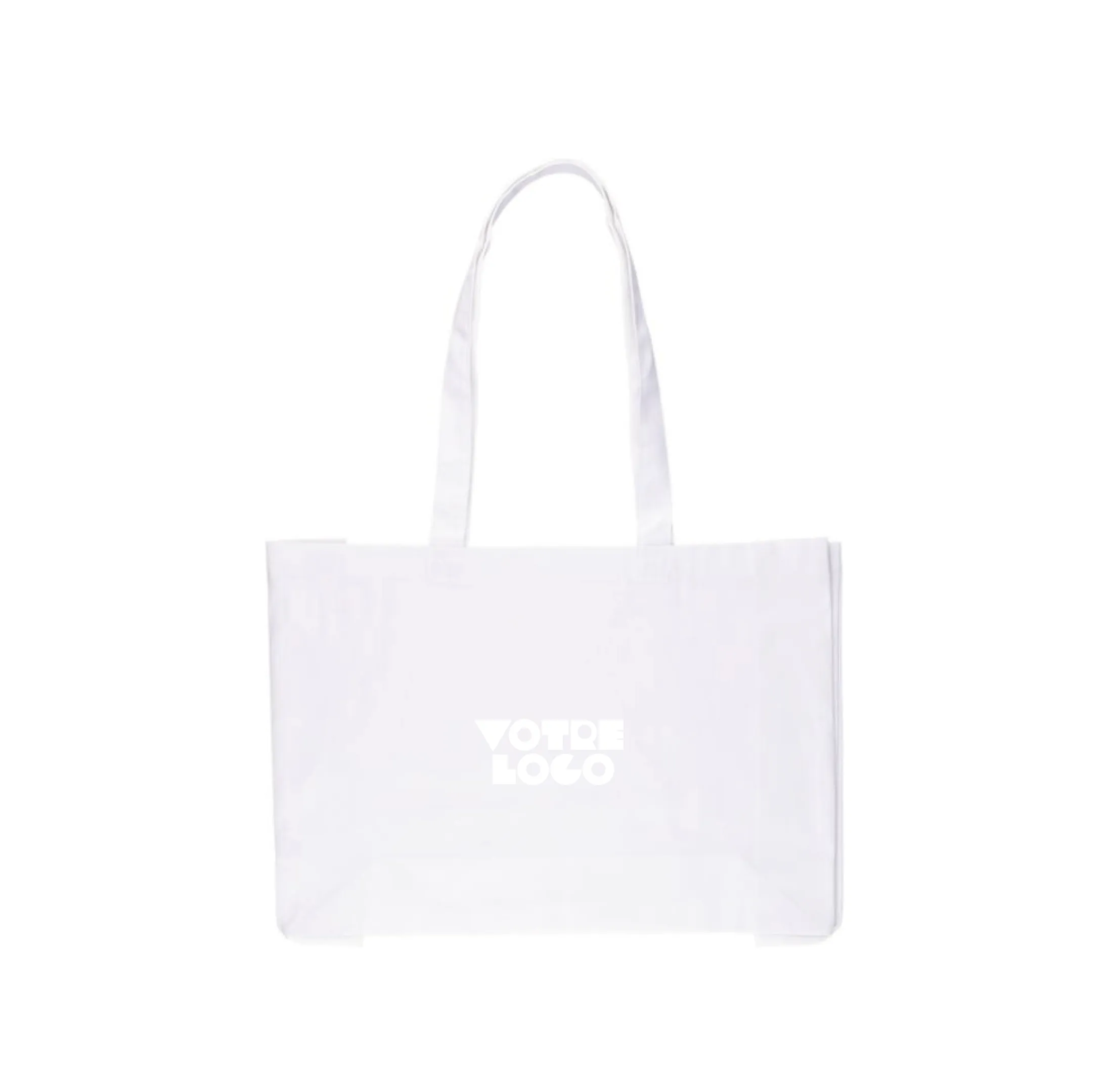 sac-shopping-coton-blanc-220gr-personnalisable Sac shopping en coton 220g/m2 personnalisable
