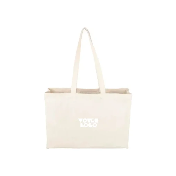 Sac shopping en coton naturel 280g/m2 pesonnalisable
