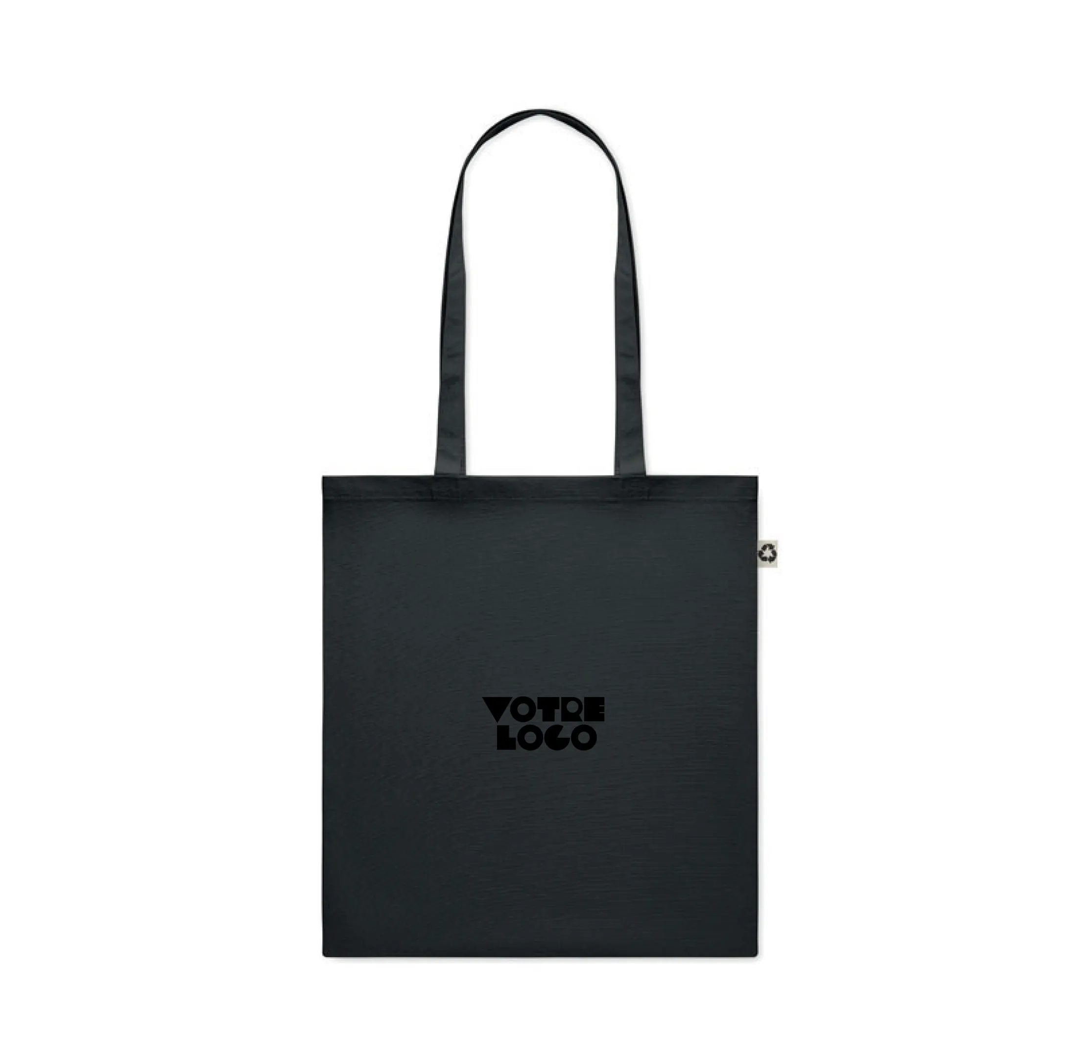 Tote-bag en coton recyclé 140gr/m2 personnalisable