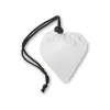 sac-shopping-pliable-blanc-personnalisable Sac shopping pliable en polyester personnalisable