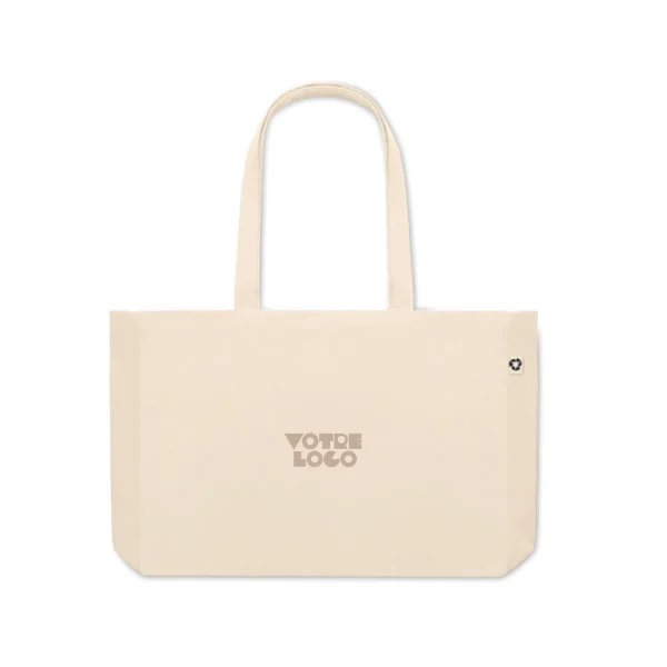Sac shopping naturel en toile 280gr/m² personnalisable