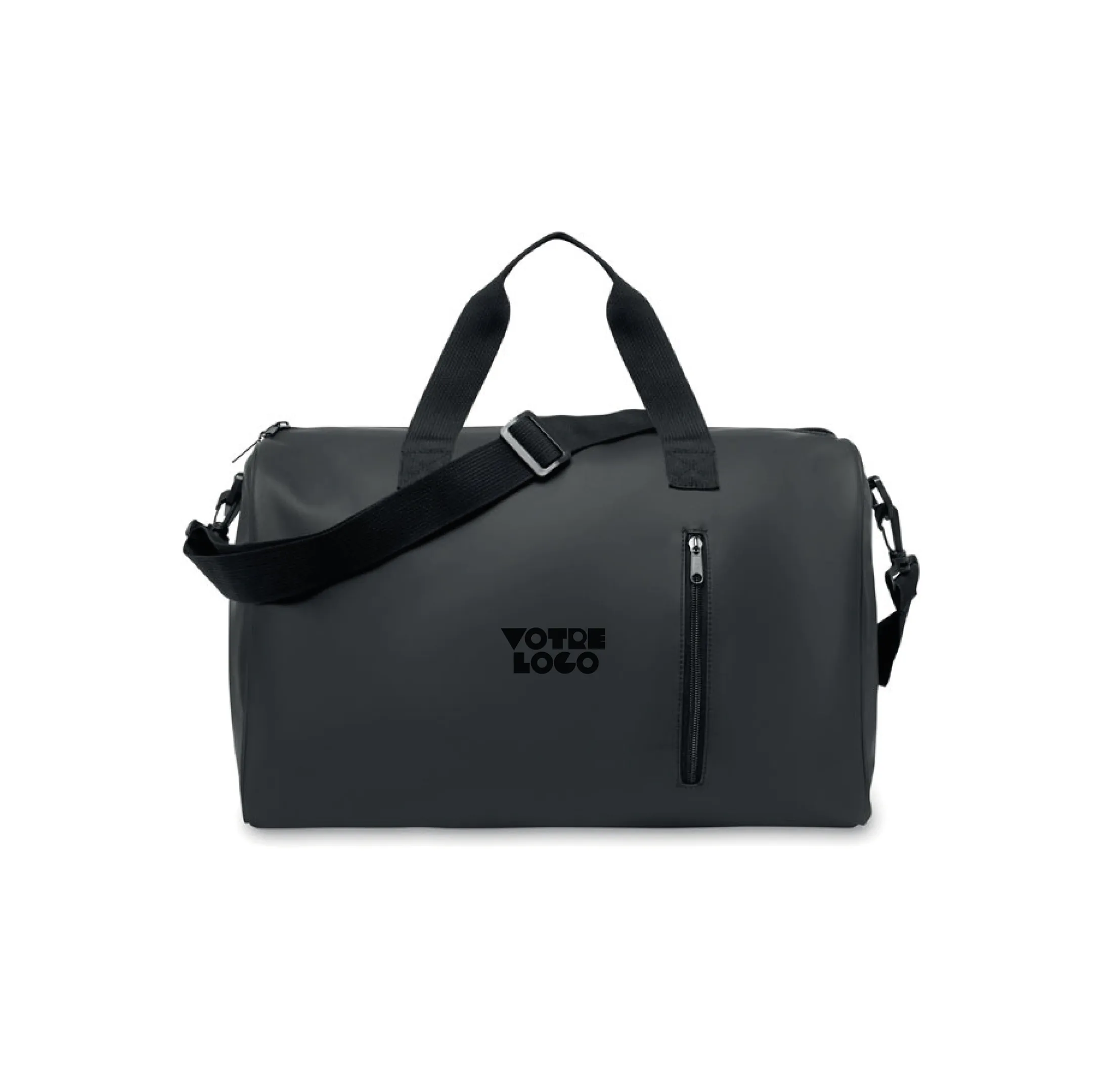 Sac de sport en PU souple avec renfort inférieur en mousse personnalisable
