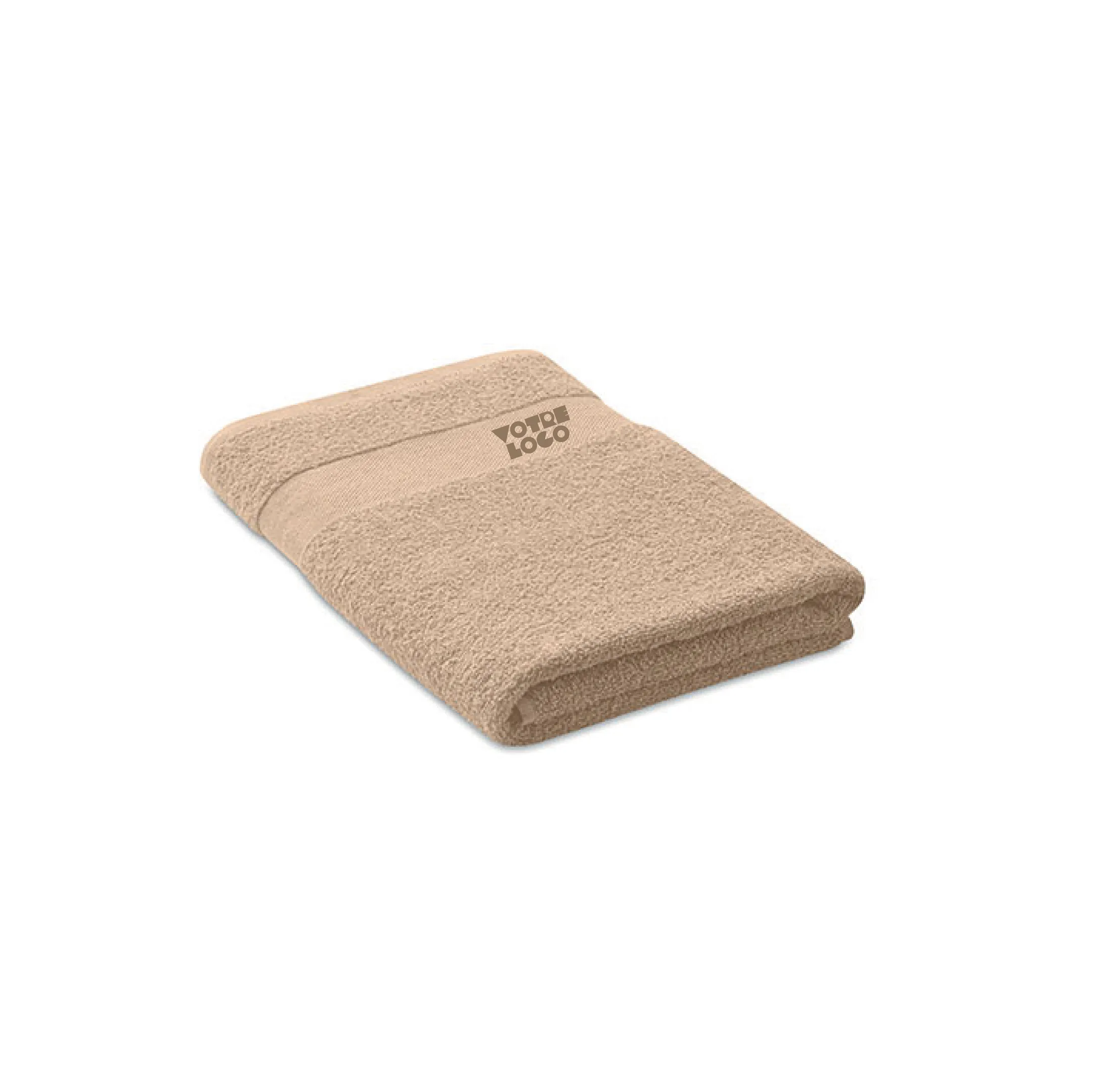 Serviette éponge en coton biologique 360g/m2 personnalisable