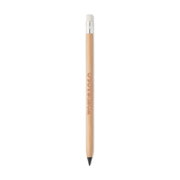 Stylo sans encre en bambou personnalisable