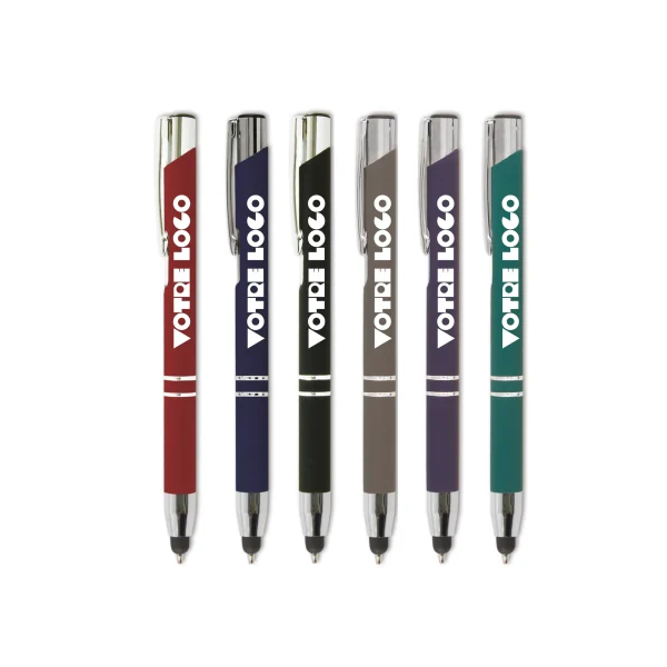 Stylo en métal Crosby pointe stylet personnalisable