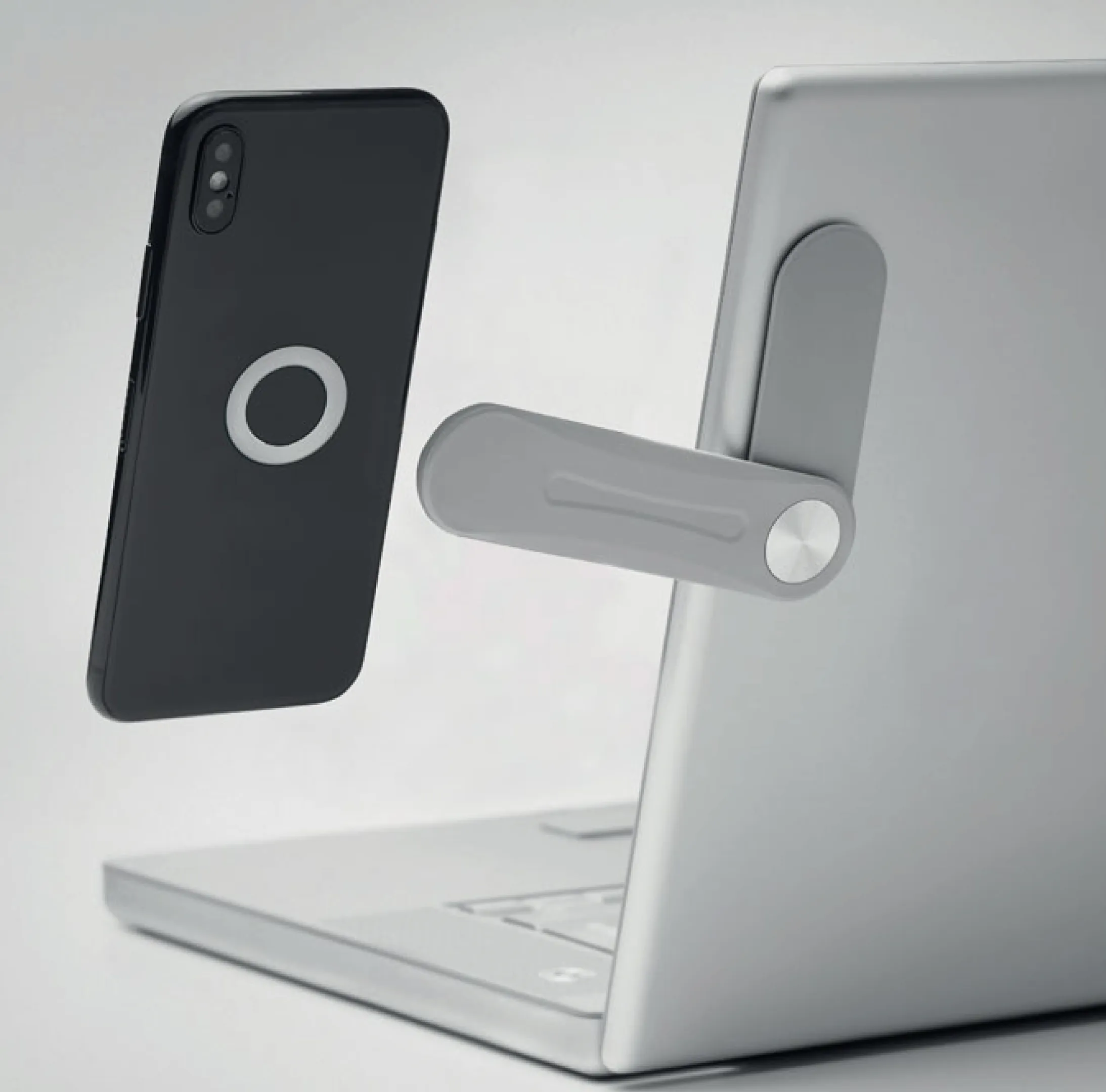 support-telephone-magnetique-personnalisable Support téléphone magnétique en ABS personnalisable