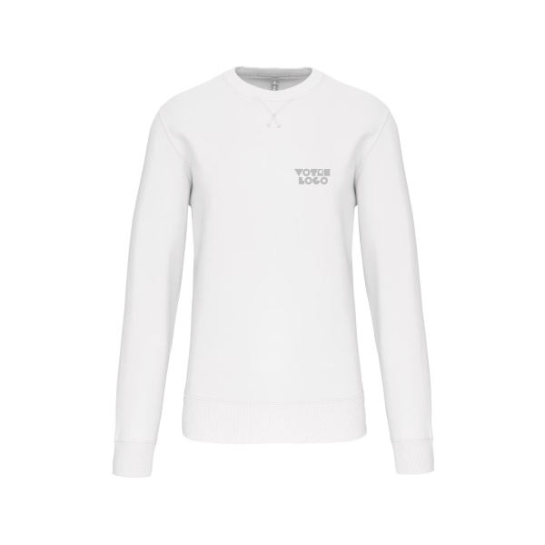 Sweat-shirt col rond personnalisable