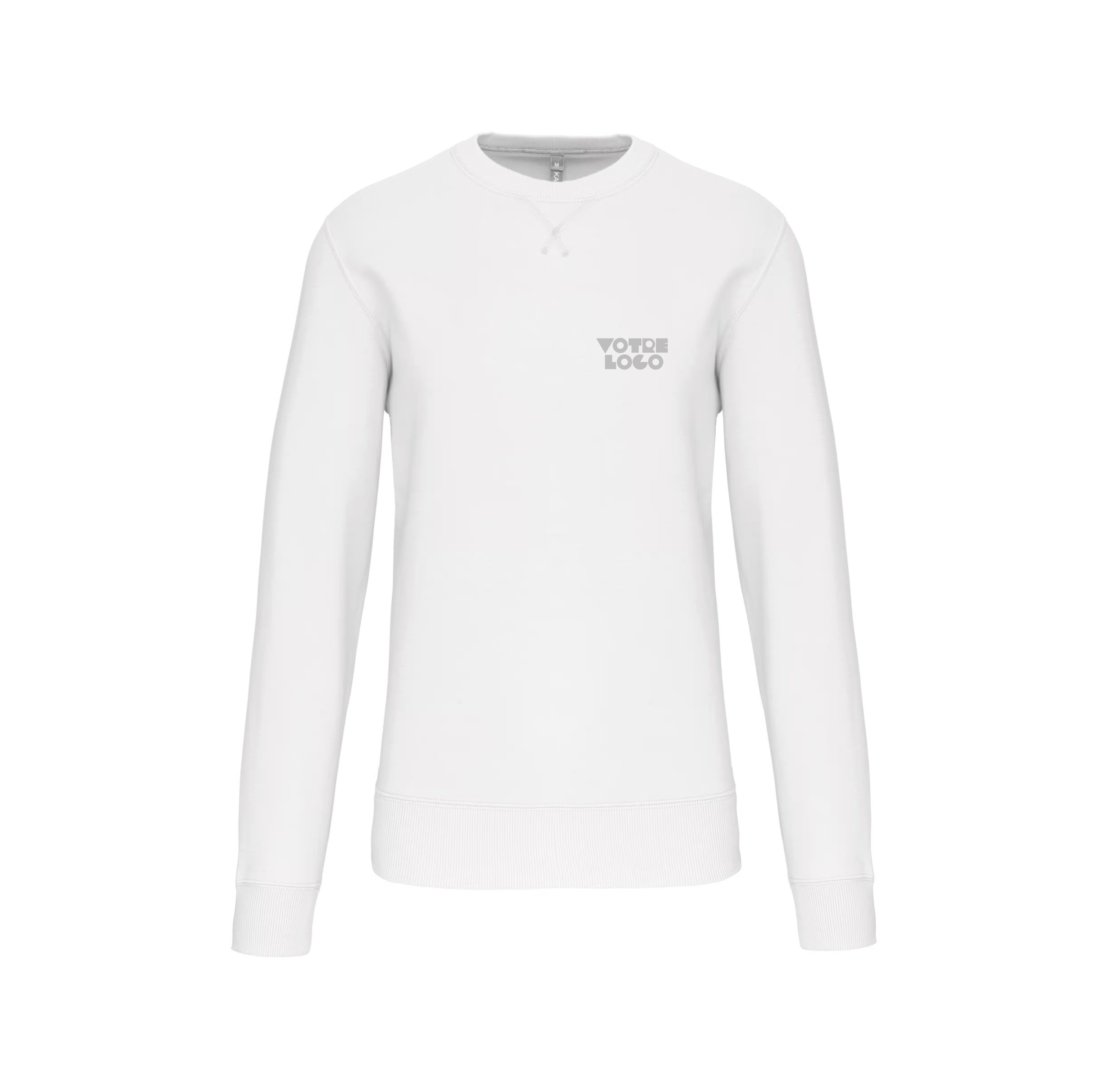 Sweat-shirt col rond personnalisable